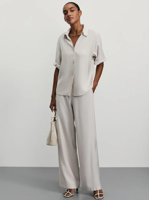 Блузка свободного кроя из вискозы / Zarina  фото 2