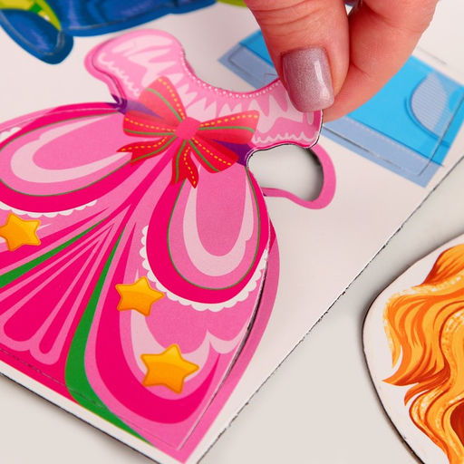 Магнитная игра одевашка ?Милая красотка? - Школа талантов фото 5