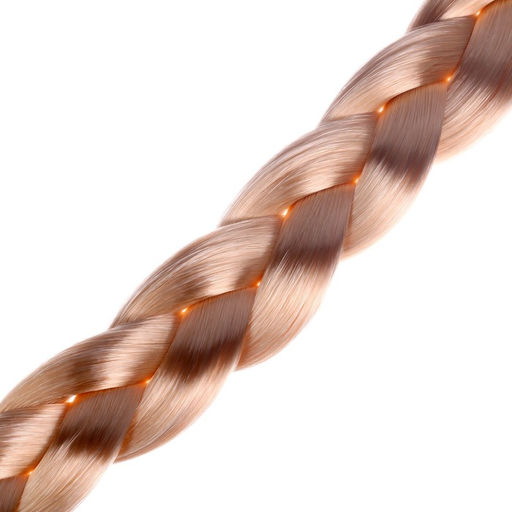 Коса на резинке 80 см, цвет русый - Simaland фото 2