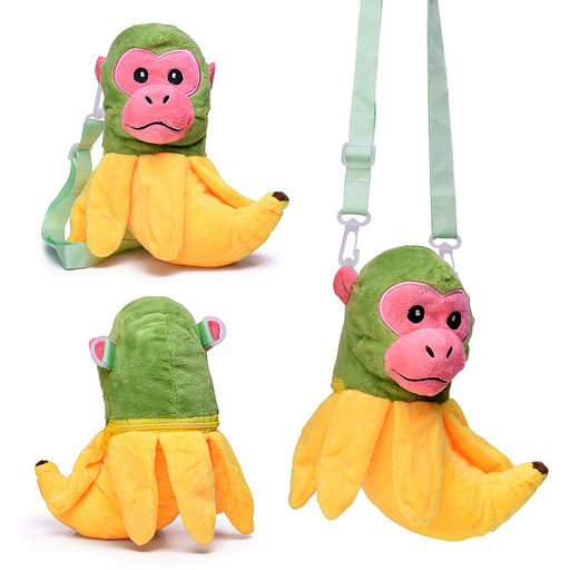 Мягкая игрушка "Обезьяна" с бананом