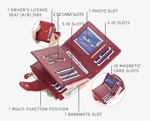 Кошелек W-N1821-Black