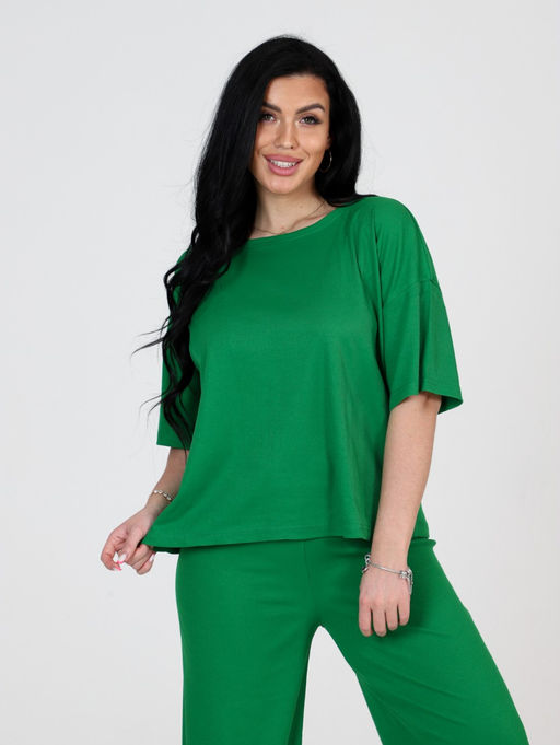 02 ЖЕНСКИЙ КОСТЮМ (брюки) (Зелёный) - А-дина фото 5