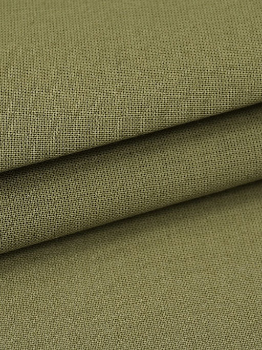 Бязь цв.Оливковый хаки, ш.1.5м, хлопок-100%, 142гр/м.кв - Купава фото 2