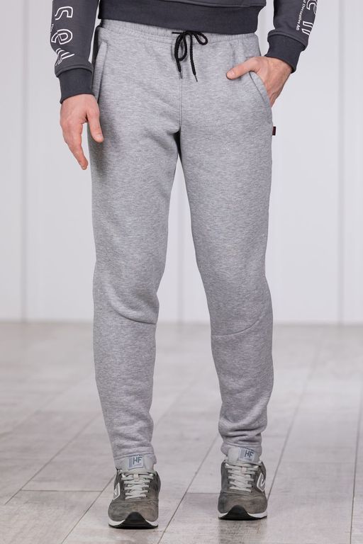 Брюки спортивные 
 3.MA156A-серый-светлый