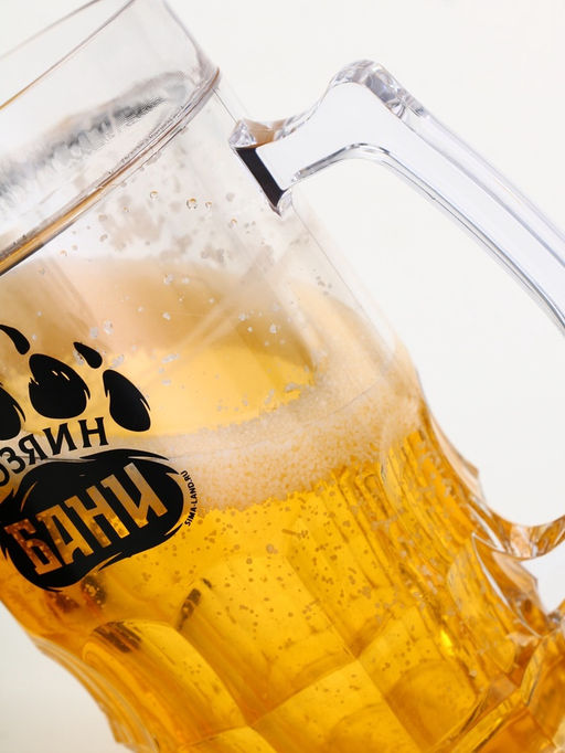 Пивная кружка охлаждающая «Хозяин бани», 420 мл, двойные стенки