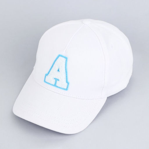 Кепка женская «A», белая, р-р 56