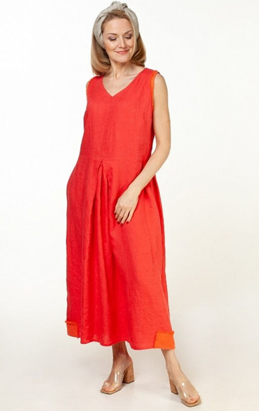 Платье умягченный лен 100%