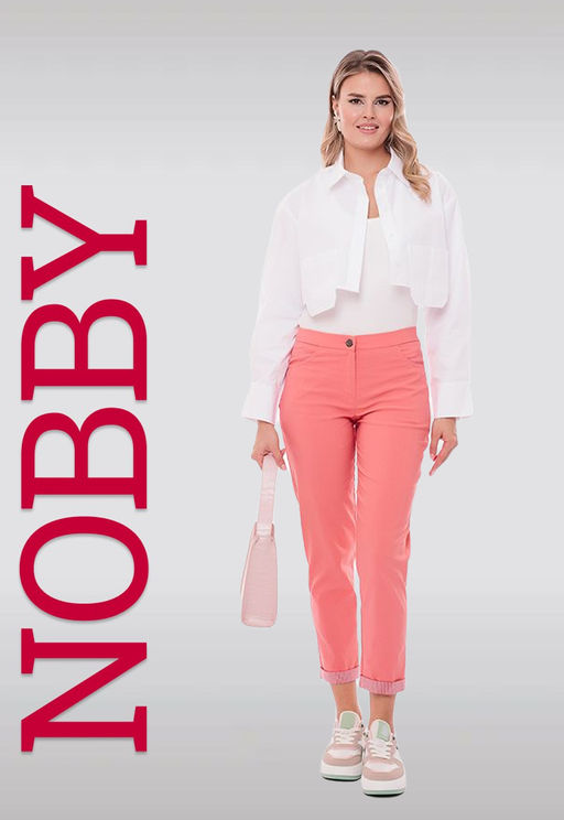 NOBBY, Женские брюки 7721-3 (чайная роза) фото 9