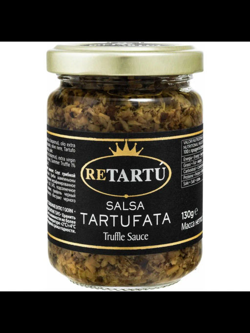 Соус RETARTU грибной трюфельный Сальса Тартуфата 130 г, стекло, Италия