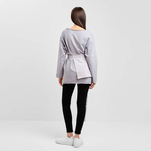 Юбка баска женская MIST, размер 46-48 (L-XL), серая