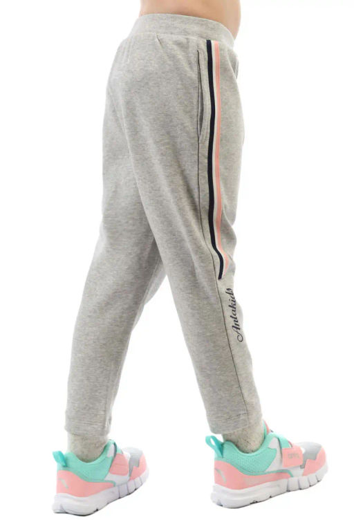 Брюки трикотажные Серый меланж - Anta sport фото 2