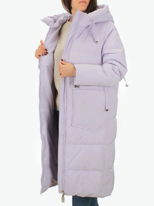 H303 LILAC Пальто зимнее женское (200 гр. холлофайбер) - Fashion фото 7