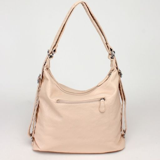 Сумка женская искусственная кожа Guecca-1663 (рюкзак change), 2отд, св, бежевый SALE 236027 - Adelia фото 2