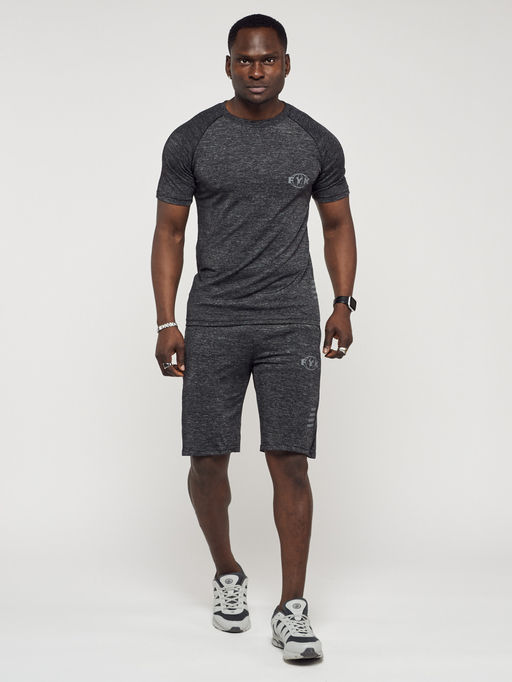 Спортивный костюм летний мужской темно-серого цвета 2225TC - FUYOUKAI фото 8