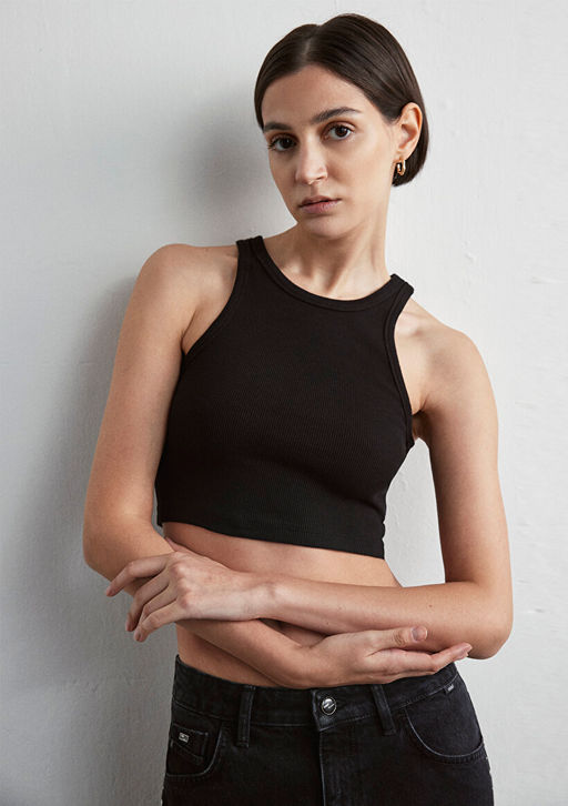 2li Kad?n Basic Fitilli Atlet - Mavi фото 3