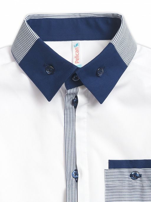 Pelican BWCJ8095 сорочка верхняя для мальчиков  фото 5