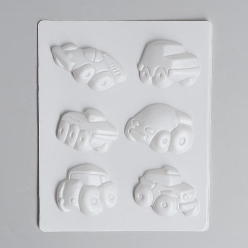 Магниты из гипса «Машинки»