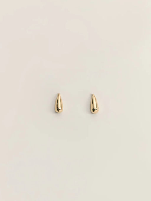 Cерьги в форме капли / Zarina  фото 3