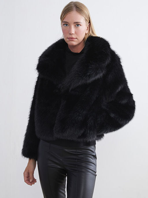 Ceket Yaka Kad?n K?rk Mont