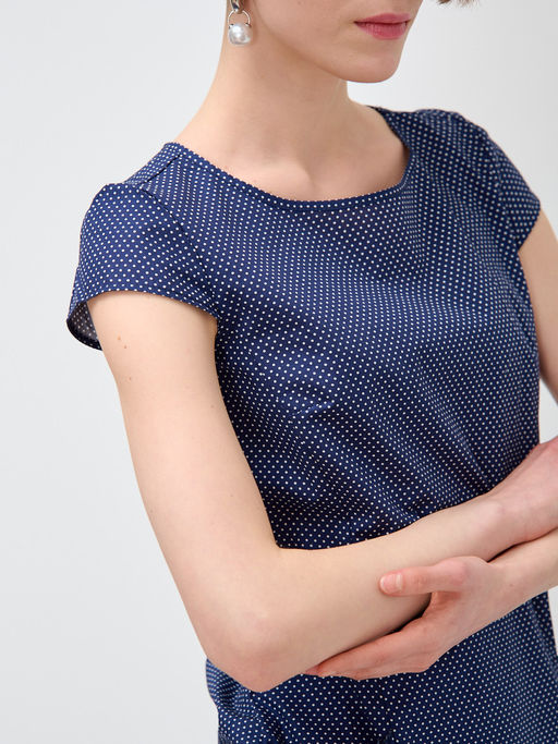 Платье миди с кружевом OD-269-3