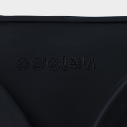 Форма для выпечки Доляна Бискотто, силикон, 34,5?20?3 см, 2 ячейки (d=16 см), цвет чёрный  фото 6