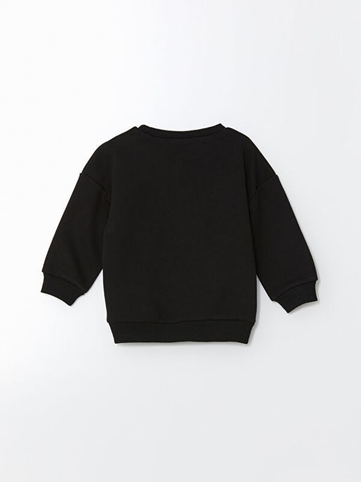 Bisiklet Yaka Bask?l? Erkek ?ocuk Sweatshirt - Waikiki фото 2