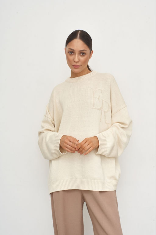 Джемпер Cotton Beige ER - Erist store фото 3
