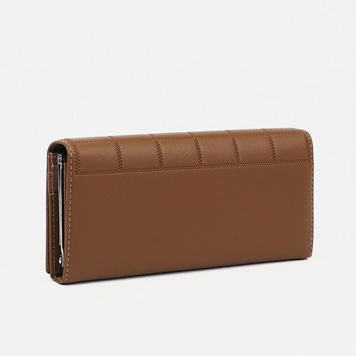 Кошелёк на магнитах, цвет коричневый - Simaland фото 2