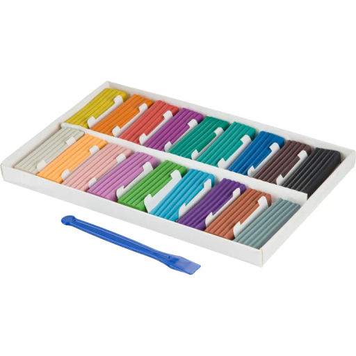 Пластилин клас.Комус Класс(№1 School)Color Pics наб.18 цв,360г,СО СТЕКОМ  фото 3