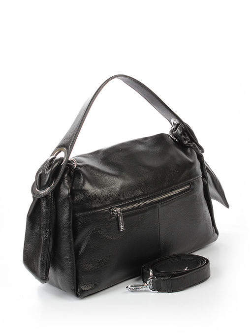 LACCOMA сумка C0993H-черный натуральная кожа полиэстер фото 3