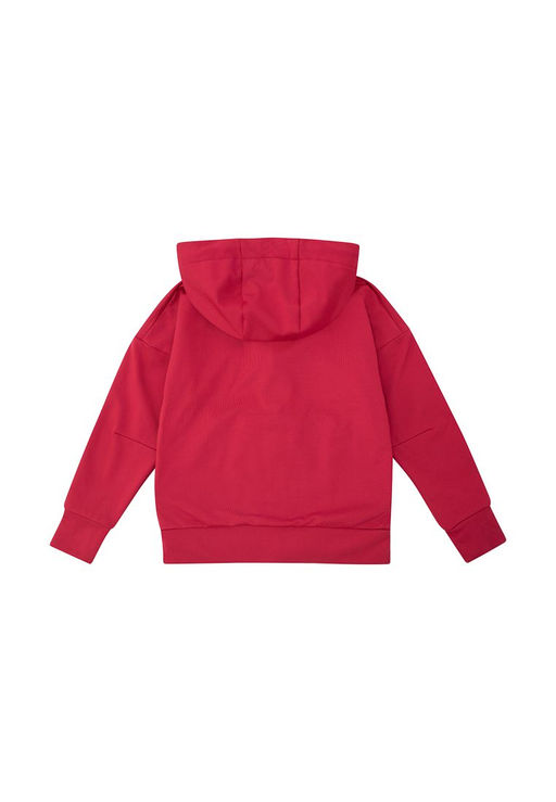 Кофта (худи) на молнии с капюшоном д/дев. Лис - Oldos фото 2