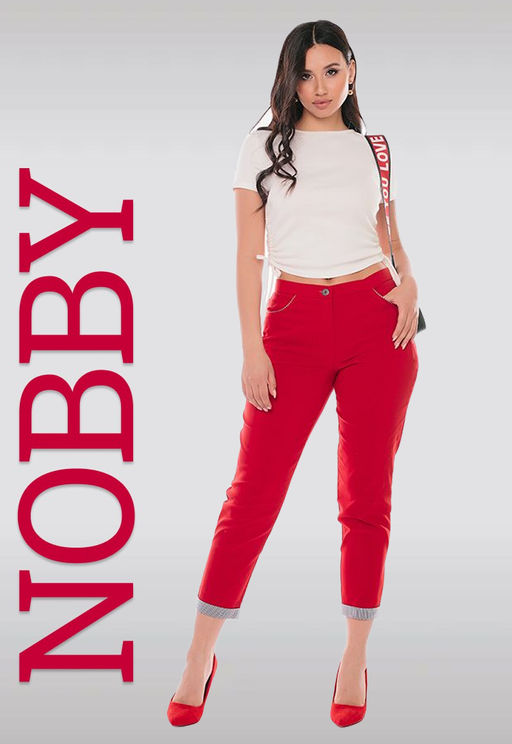 NOBBY, Женские брюки 7721-1 (паприка) фото 12