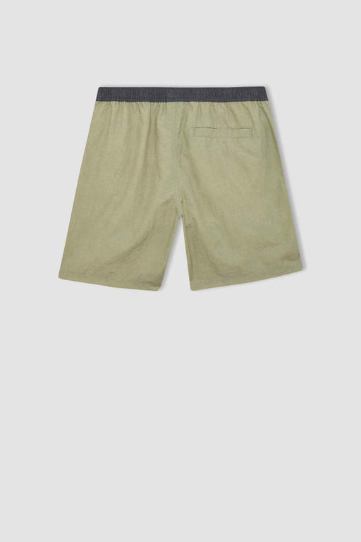 Короткие шорты для плавания стандартного кроя на сетчатой подкладке - Defacto фото 8