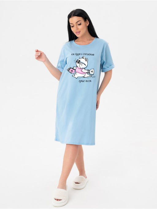 Туника Стиль голубой - София фото 7