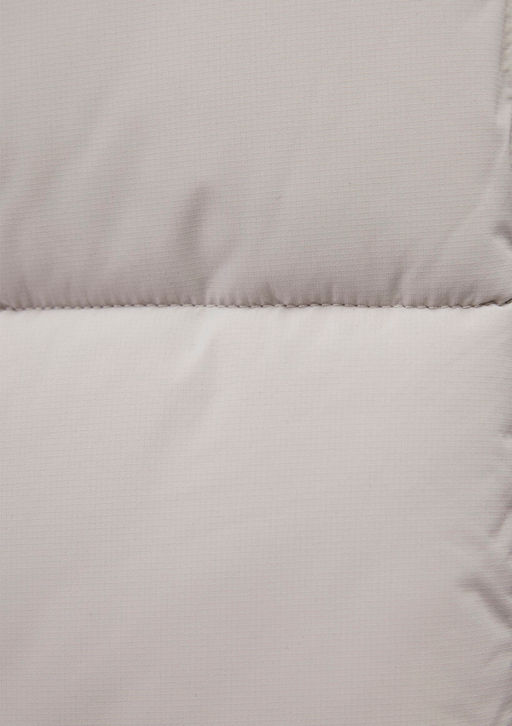 Kapusonlu Ac?k Gri Sisme Yelek - Mavi фото 10