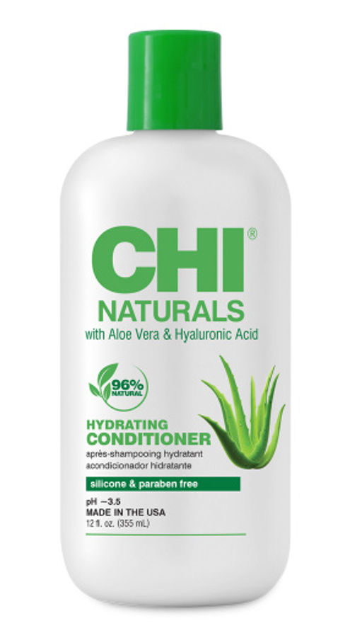 Chi Naturals hydrating aloe кондиционер увлажняющий с алоэ 355 мл  фото 2