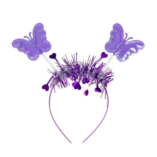 Карнавальный набор Бабочка, крылья, ободок, жезл, фиолетовый - Страна карнавалия фото 2