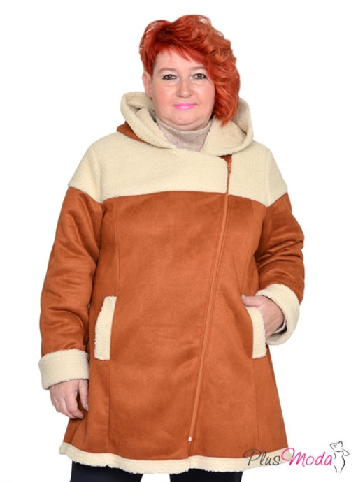 Дубленка-куртка Модель №1793 размеры 44-84 - Plusmoda фото 20