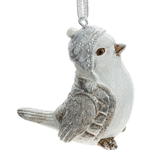 Фигурка декоративная "Птичка", L7 W5,5 H9 см, 2в.