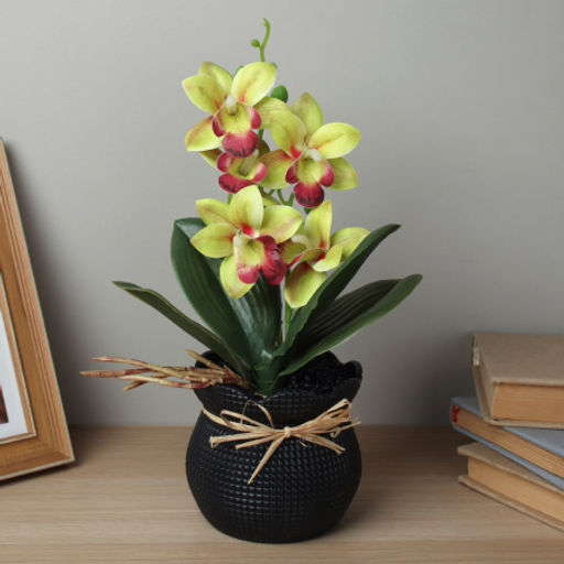 Цена за 1 шт. Цветочная композиция Орхидея / ZH-022 /уп 10/72/ - Галеонтрейд фото 5