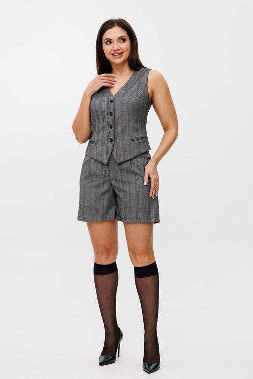 Шорты ANELLI 1403.2 грей лайн  фото 2