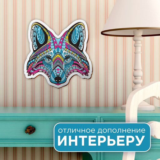 Пазл деревянный фигурный Енот, в раме - Puzzle фото 5