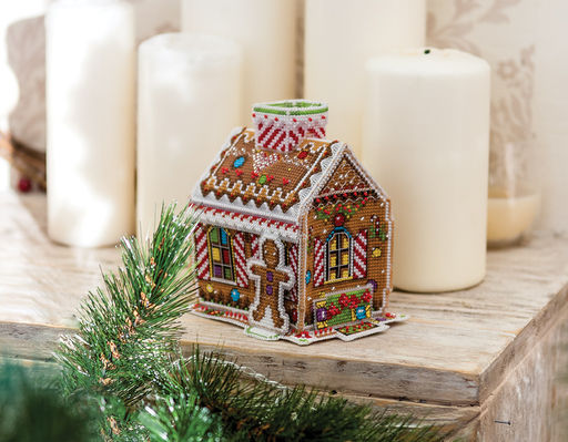 Набор для вышивания PANNA IG-1575 Пряничный домик 10 х 12 см