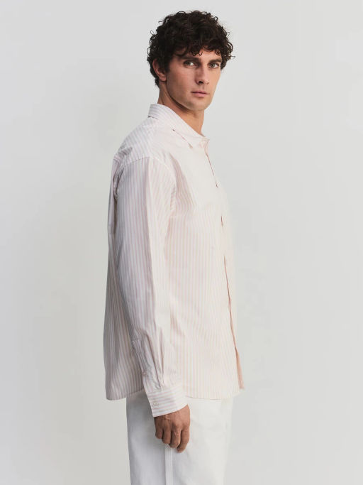 Рубашка в полоску из 100% хлопка ZR2605043008-243 / Zarina