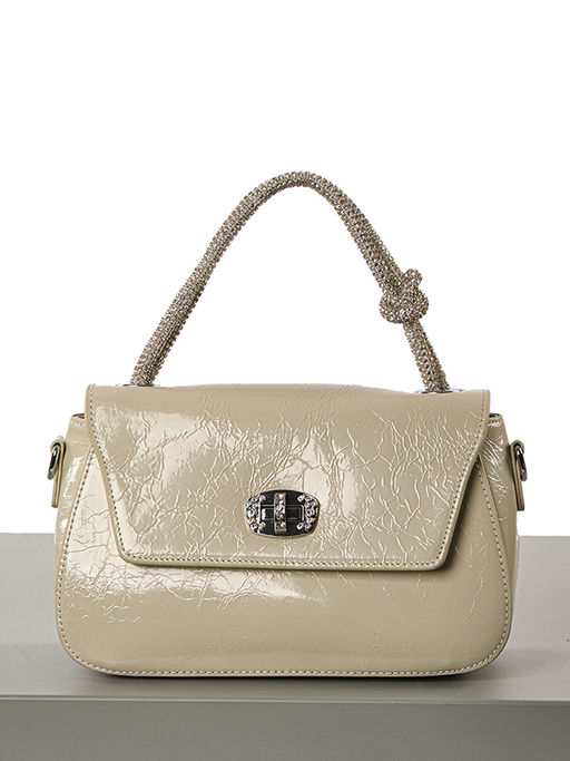 LACCOMA сумка Q6115-молочный натуральная кожа полиэстер  фото 4