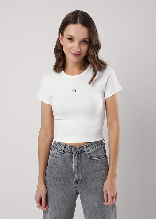 CLE Футболка жен. 256672р молочный - Clever wear фото 2