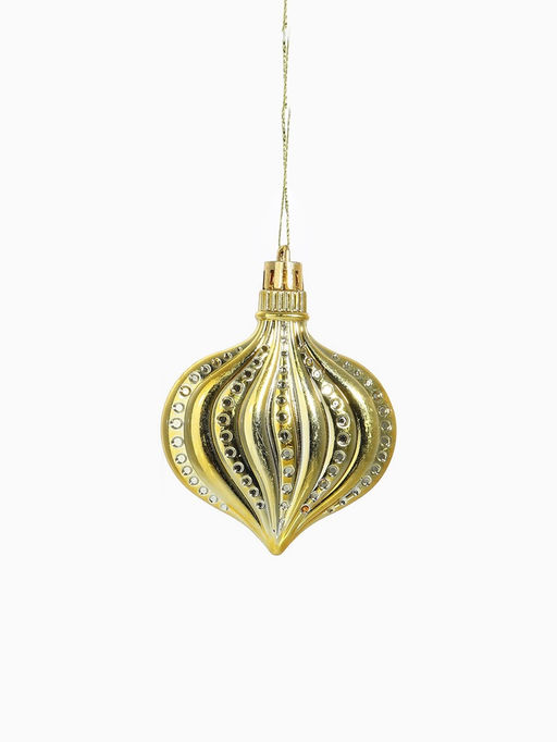 Ёлочные игрушки набор 16 шт. Ярмарка волшебства 8 см, золото - Зимнее волшебство фото 9