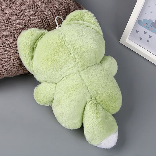 Мягкая игрушка «Супер кот», 21 см, цвет зелёный