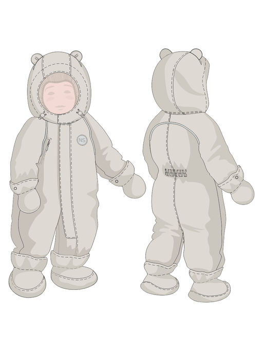 Комбинезон 8з0125 кешью