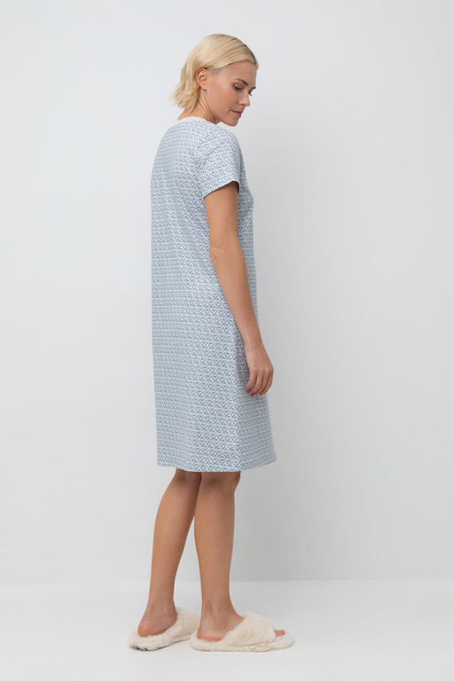 Е 10054/сахар,восточный орнамент сорочка ночная жен